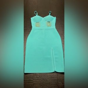 Fashion Nova Dress. Mint. Size Medium.